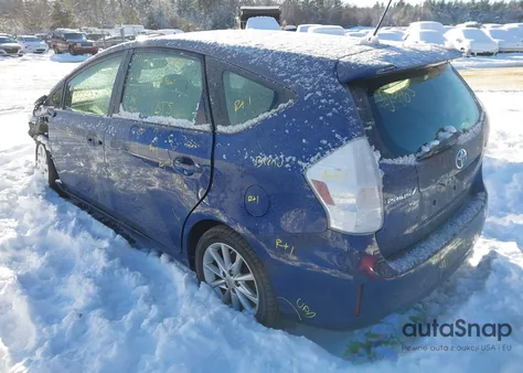 2014 Toyota Prius V Five from USA, damaged, VIN JTDZN3EU4E3361677
